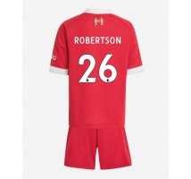Liverpool Andrew Robertson #26 Koszulka Podstawowa dzieci 2025-26 Krótki Rękaw (+ krótkie spodenki)